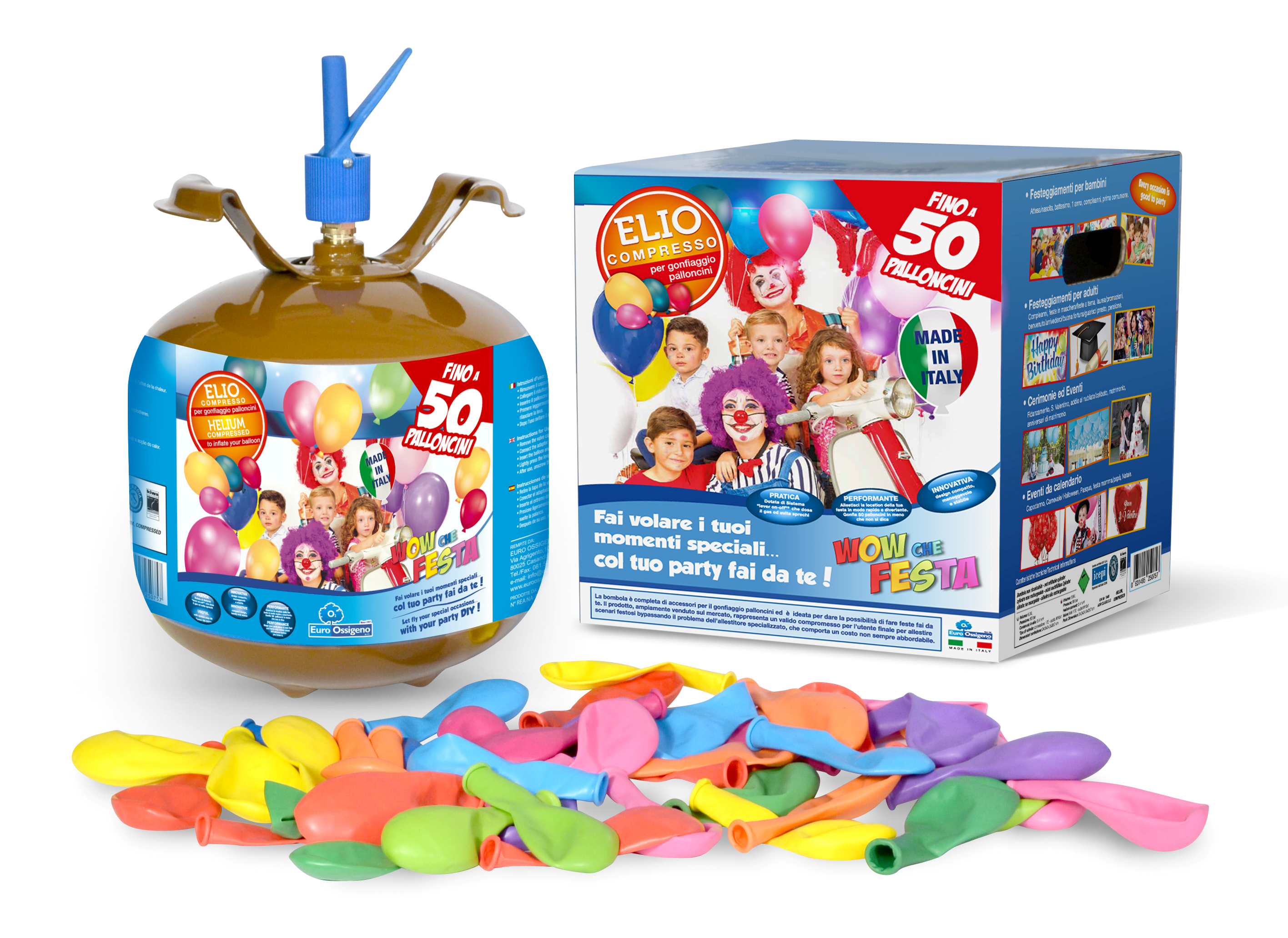 HELIUM FOR YOUR PARTIES – Corradini Gas